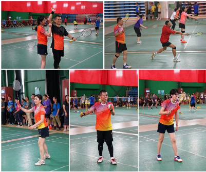 中技公司參加集團第五屆職工羽毛球比賽